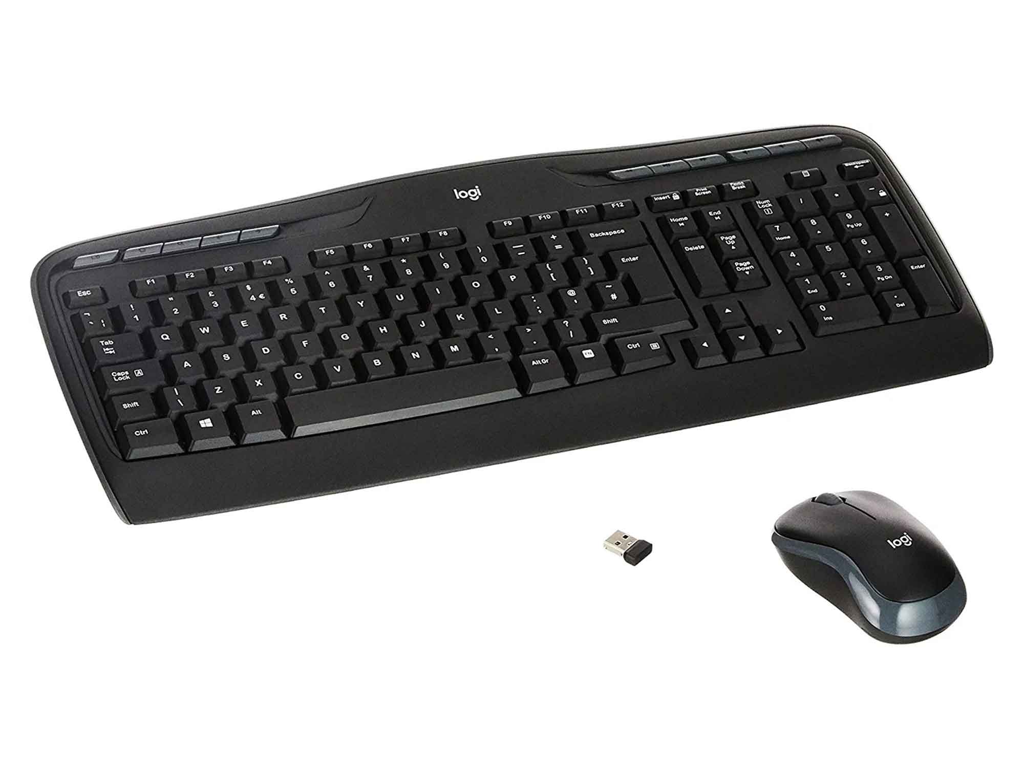 клавиатура logitech mk330 wireless combo + mouse (l920-003995)
